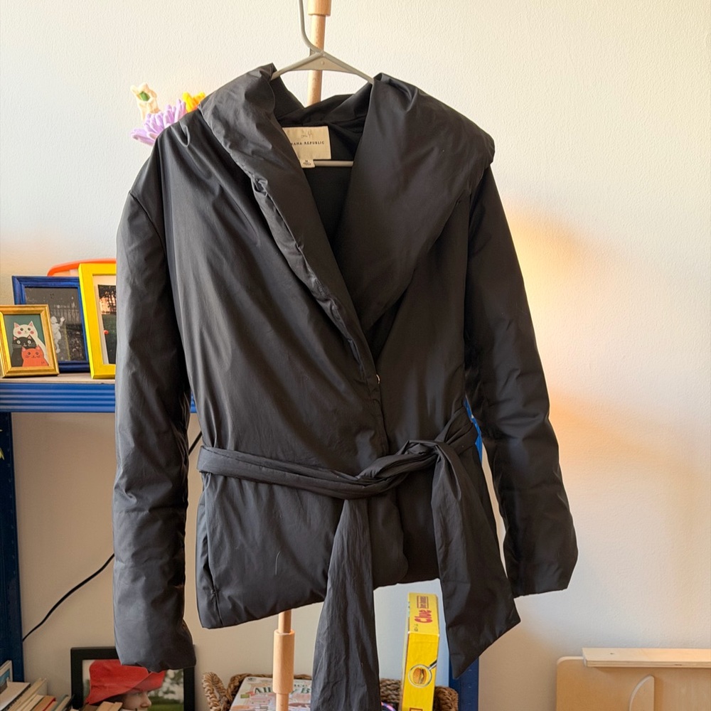 Banana Republic Goose Down Kimono style Jacket